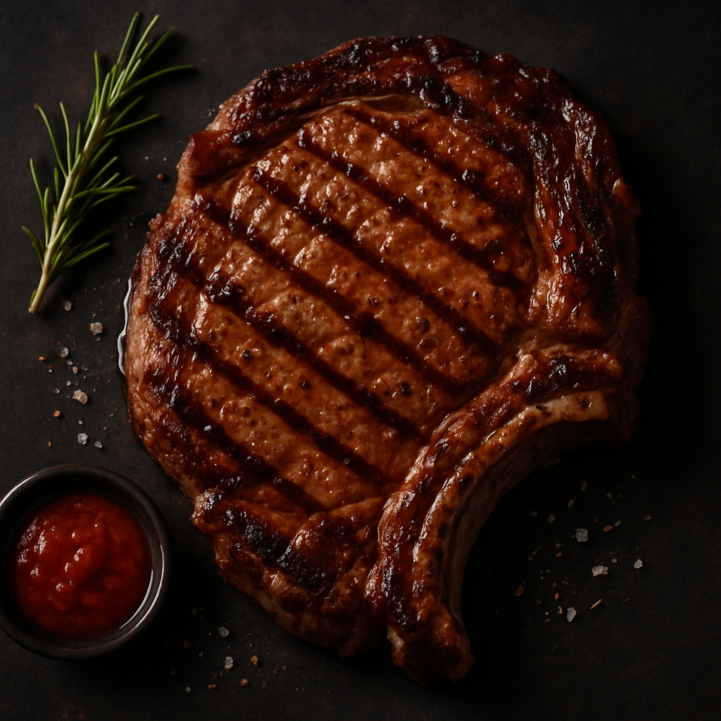 côte de bœuf grillée