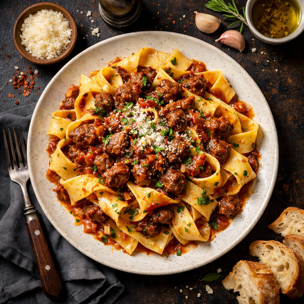 Pâtes à la sauce bolognaise