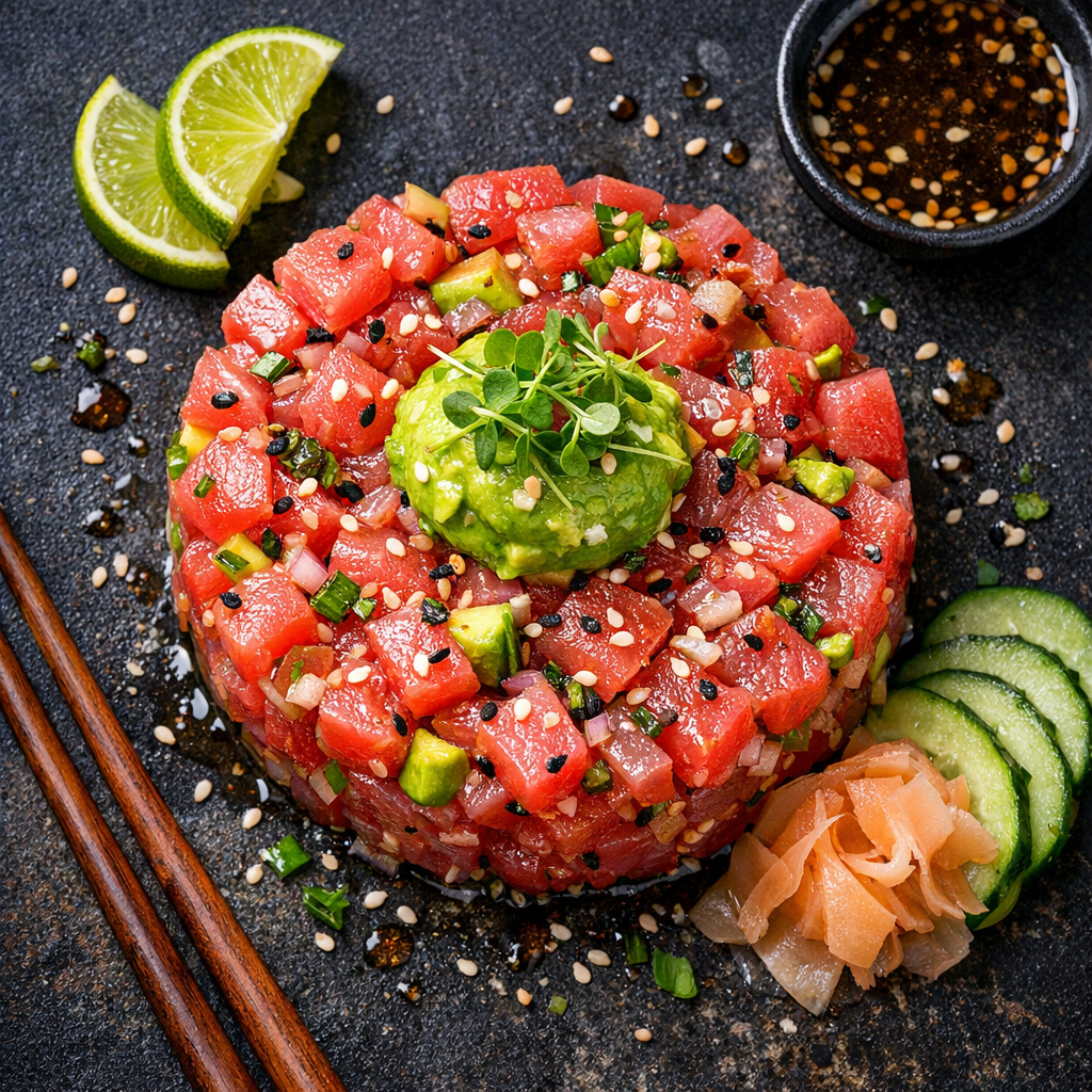 Tartare de thon