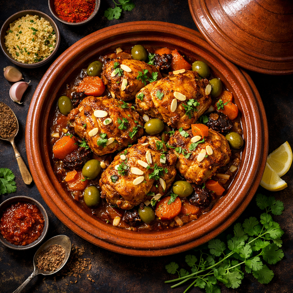 Tajine de Poulet Marocain