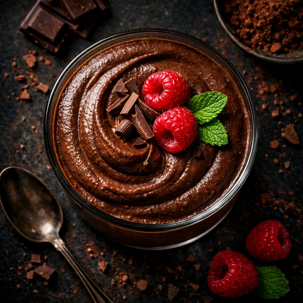 Mousse au chocolat noir