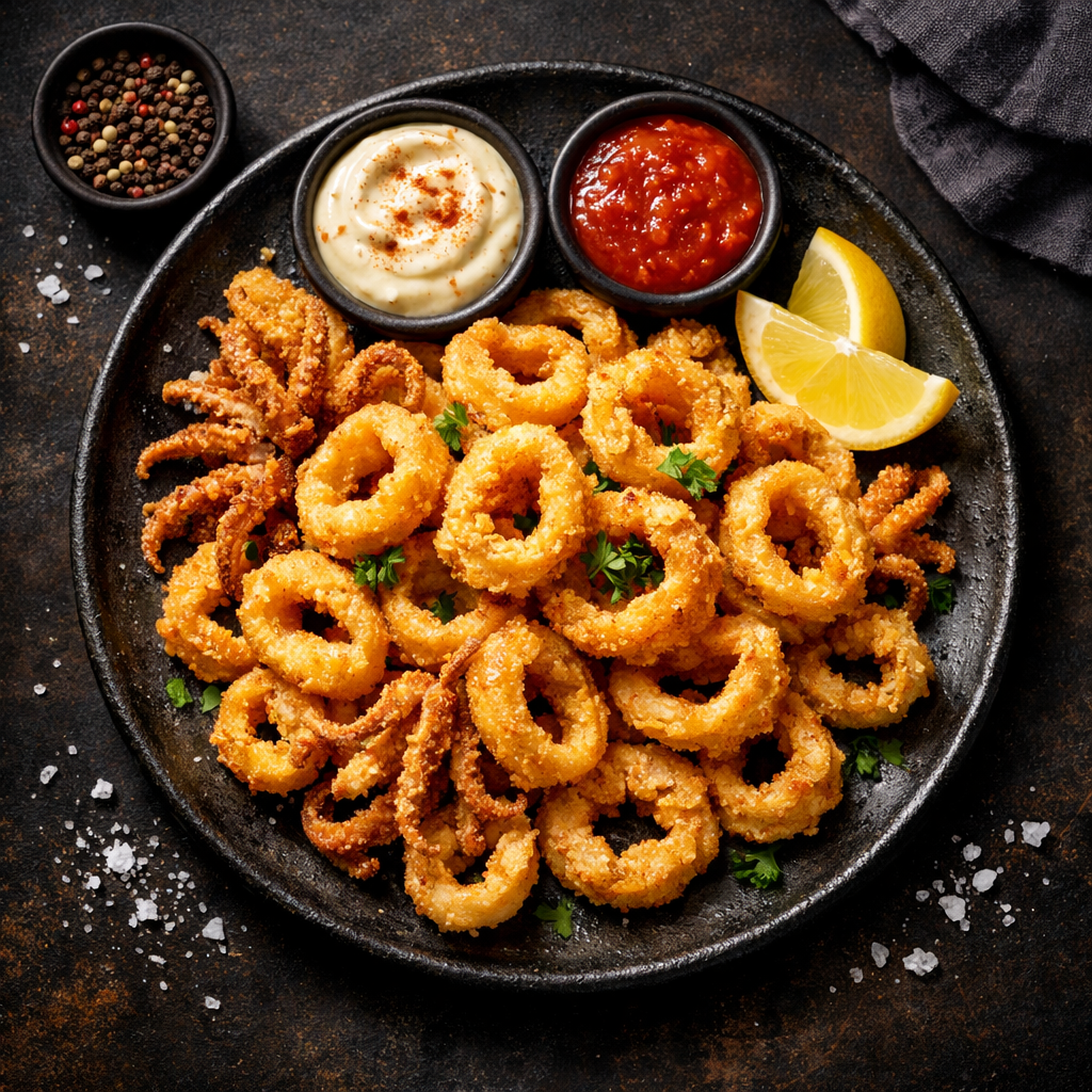 Fried calamari