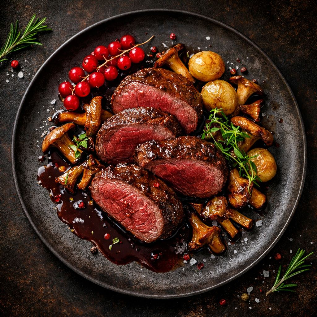 Médaillons de chevreuil