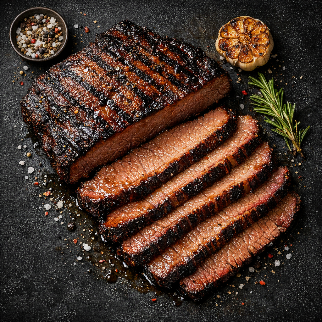 Poitrine de boeuf grillée