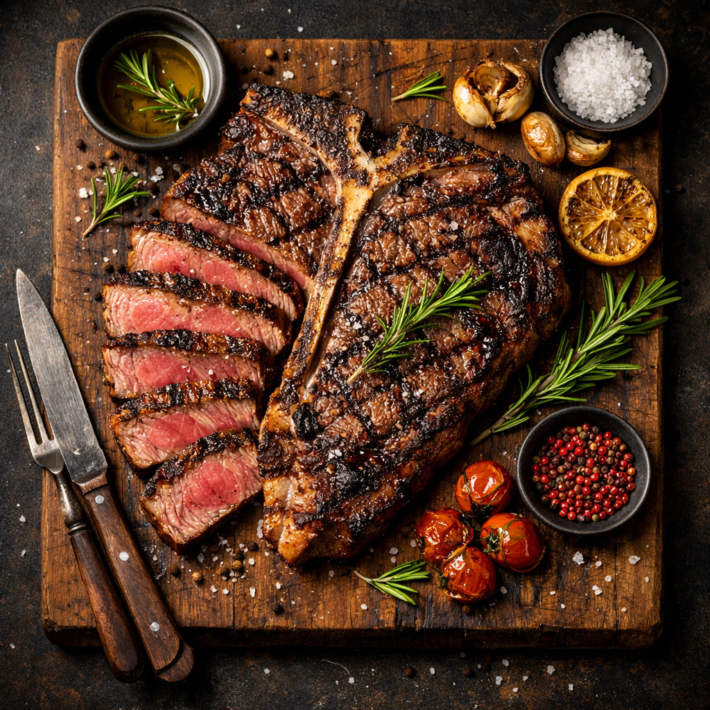 Bistecca alla Fiorentina (Steak Grillé)