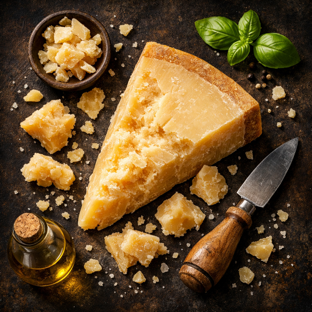 Aged Parmesan cheese