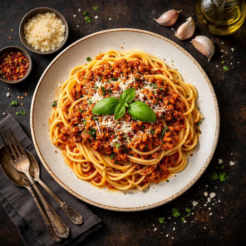 Spaghetti à la Bolognaise