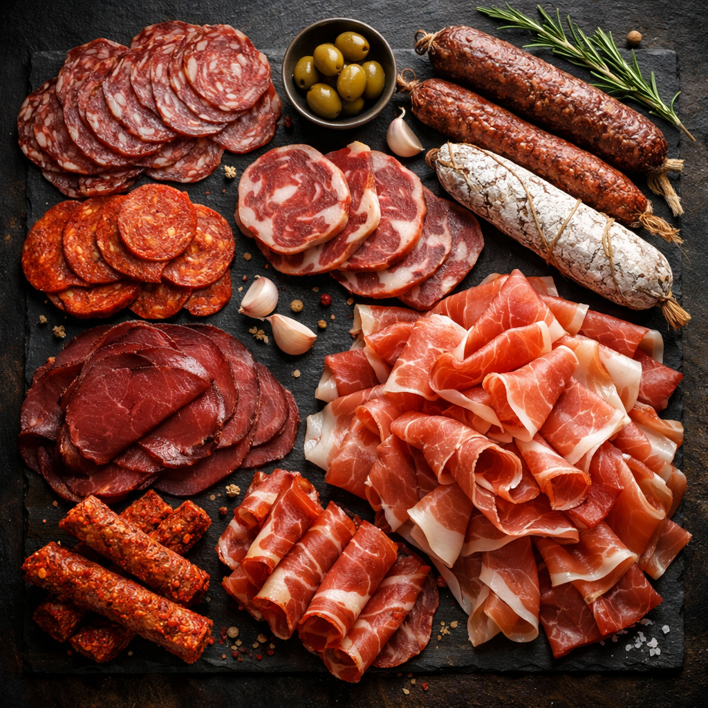 Carni cured e prosciutto