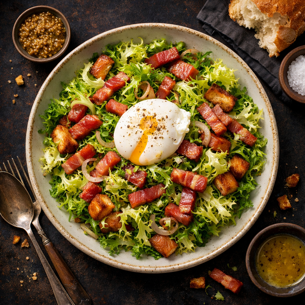Frisée aux Lardons