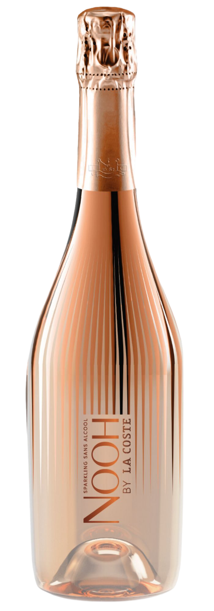 NOOH by La Coste, Rosé pétillant issu de vin désalcoolisé