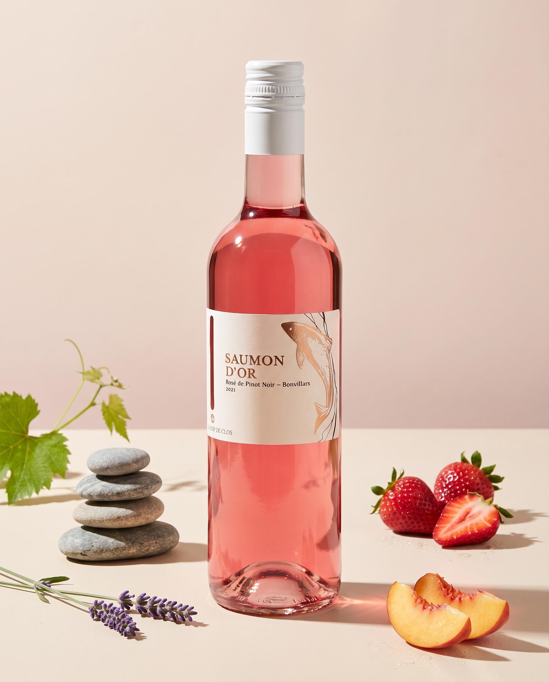 Saumon d'Or, rosé de Pinot Noir