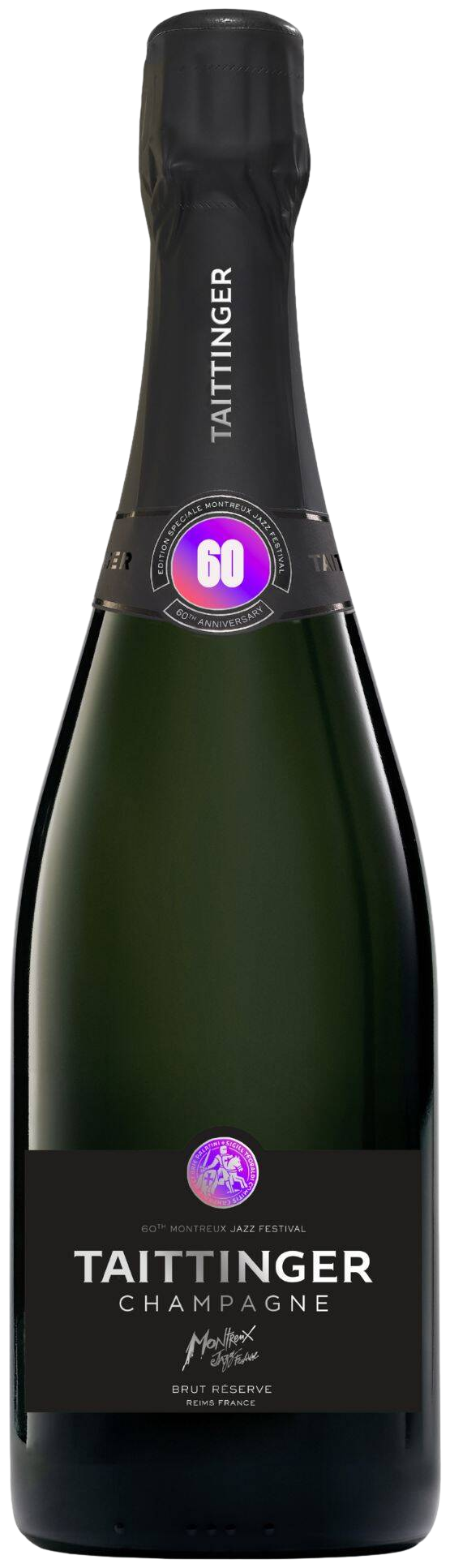 Taittinger Brut Réserve – Édition Limitée « MJF 60th »