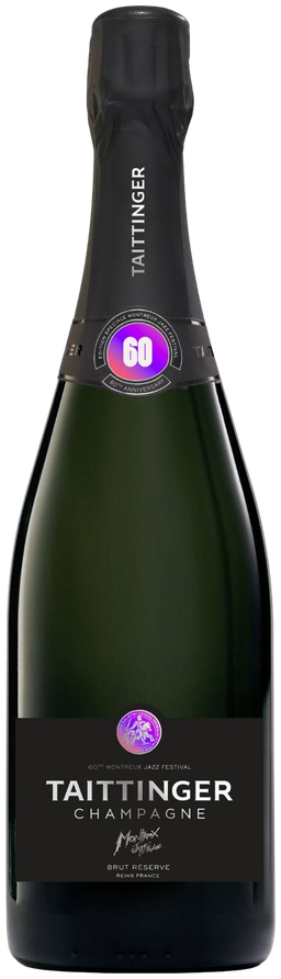 Taittinger Brut Réserve – Édition Limitée « MJF 60th »