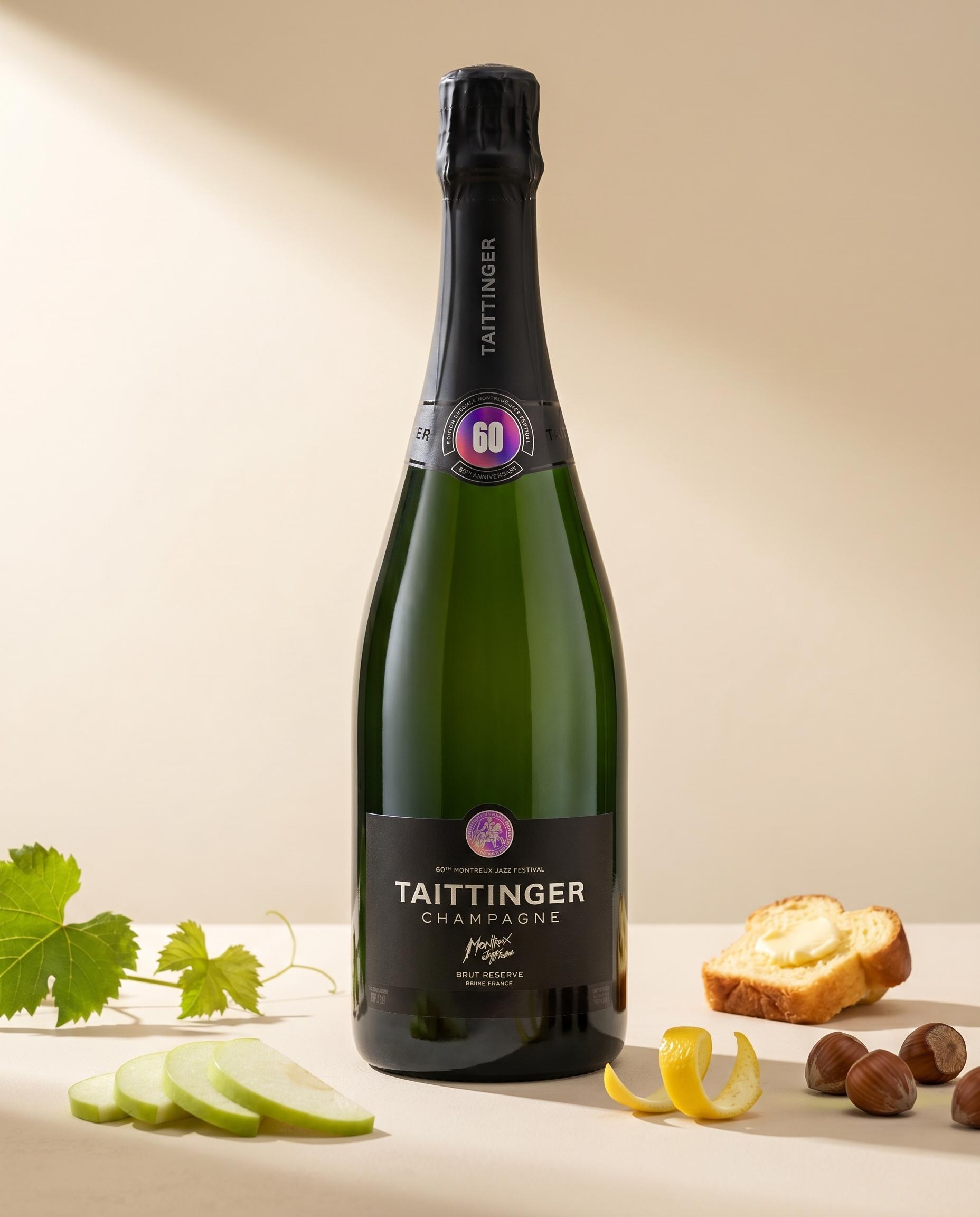 Taittinger Brut Réserve – Édition Limitée « MJF 60th »