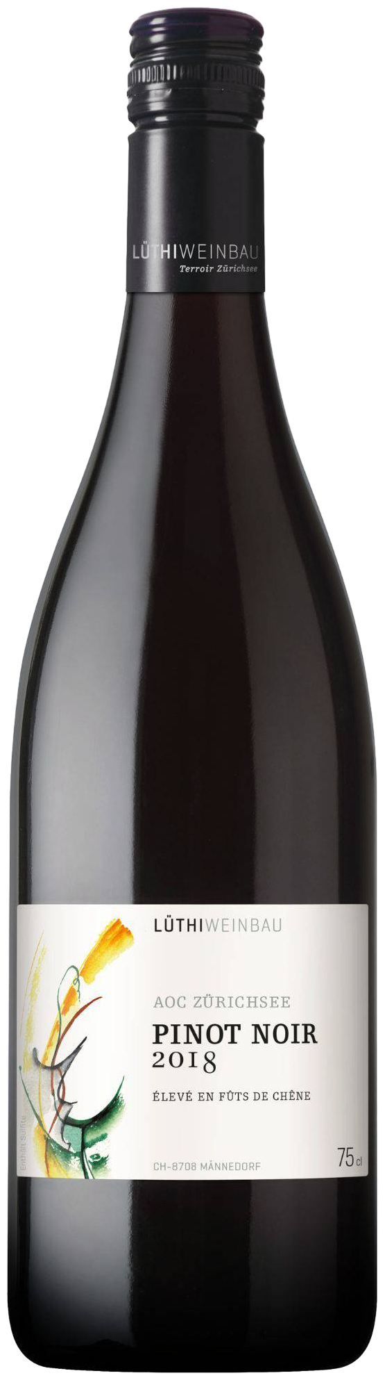 Pinot Noir, élevé en fûts de chêne